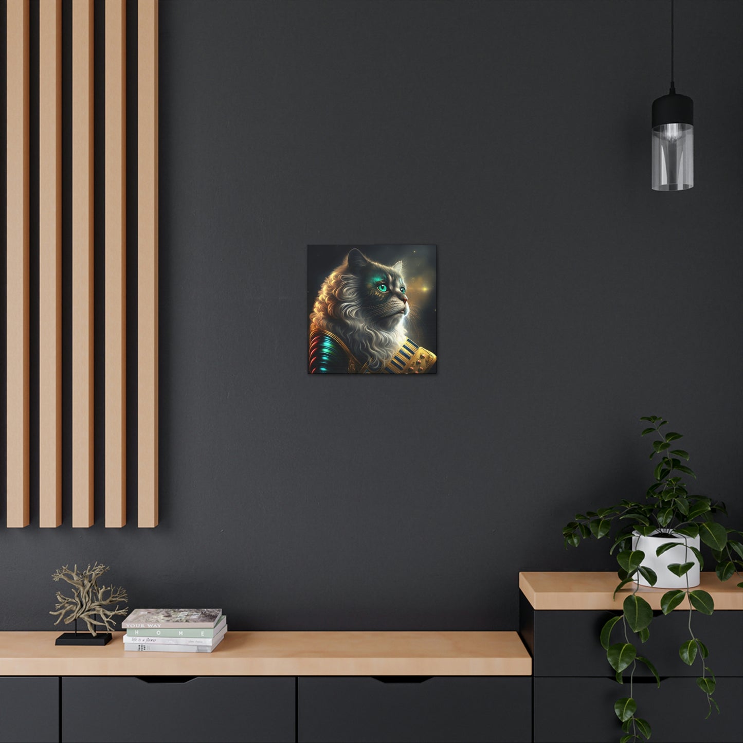 Cosmic Companion Canvas Gallery Wraps