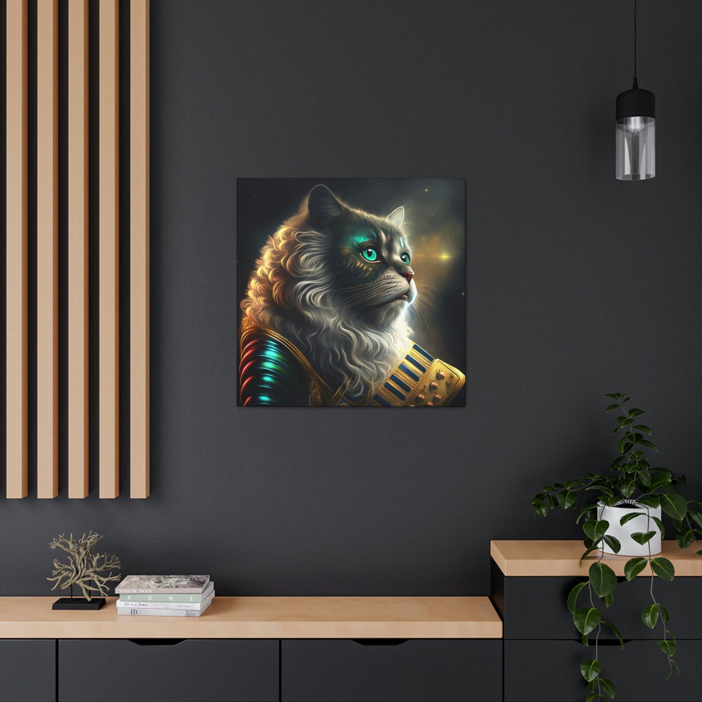 Cosmic Companion Canvas Gallery Wraps