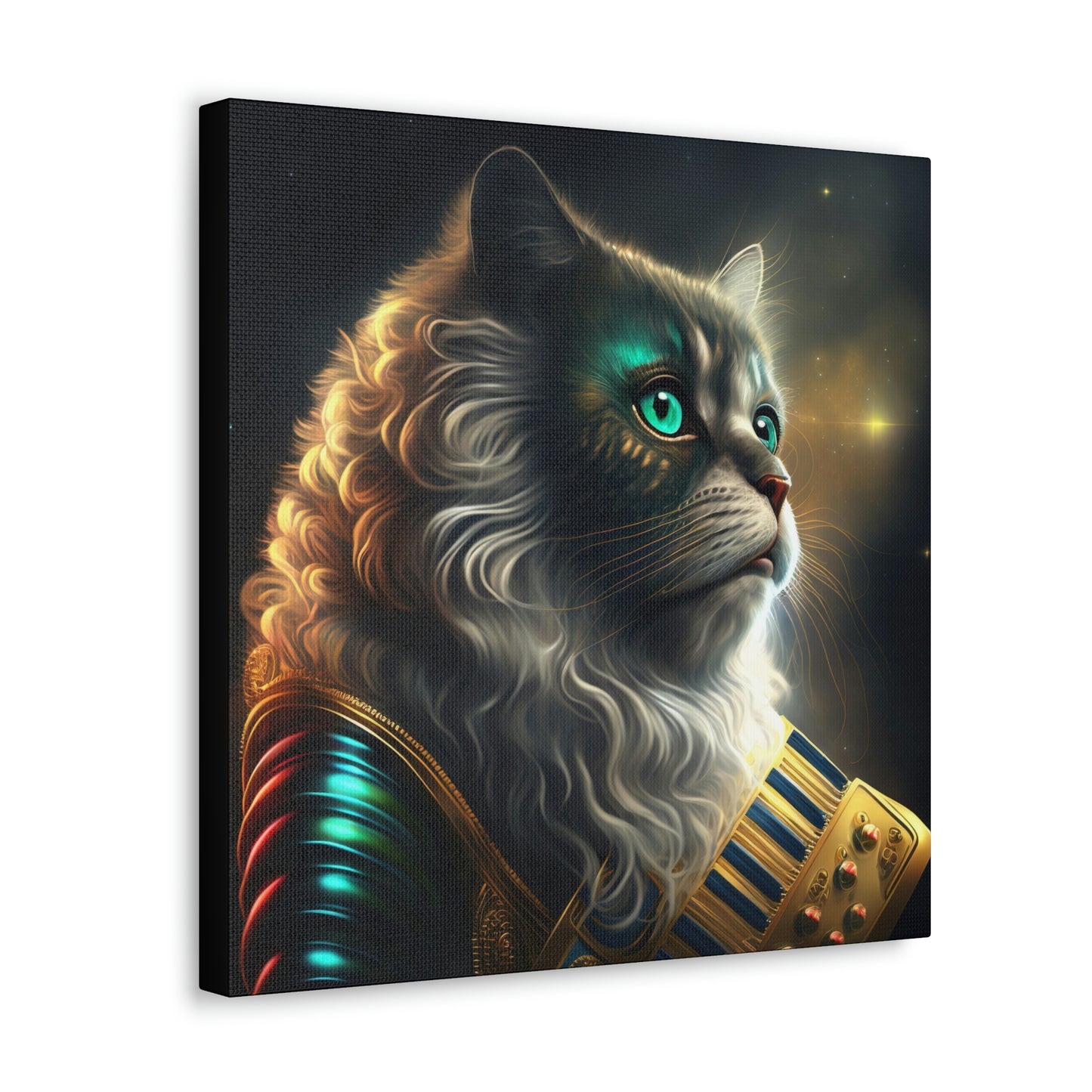 Cosmic Companion Canvas Gallery Wraps