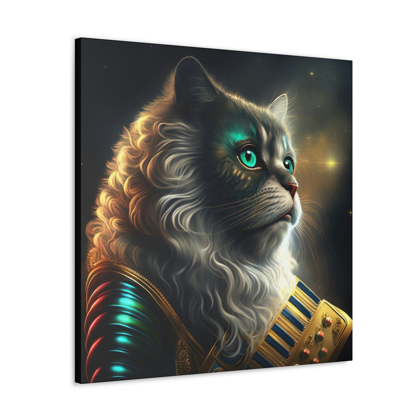 Cosmic Companion Canvas Gallery Wraps