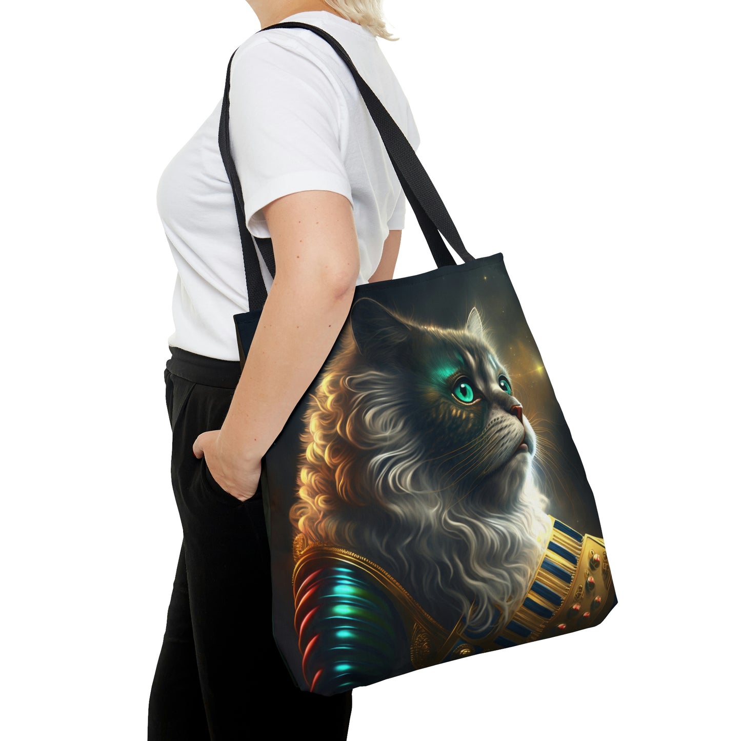 Galactic Kitty Carriers Tote Bag