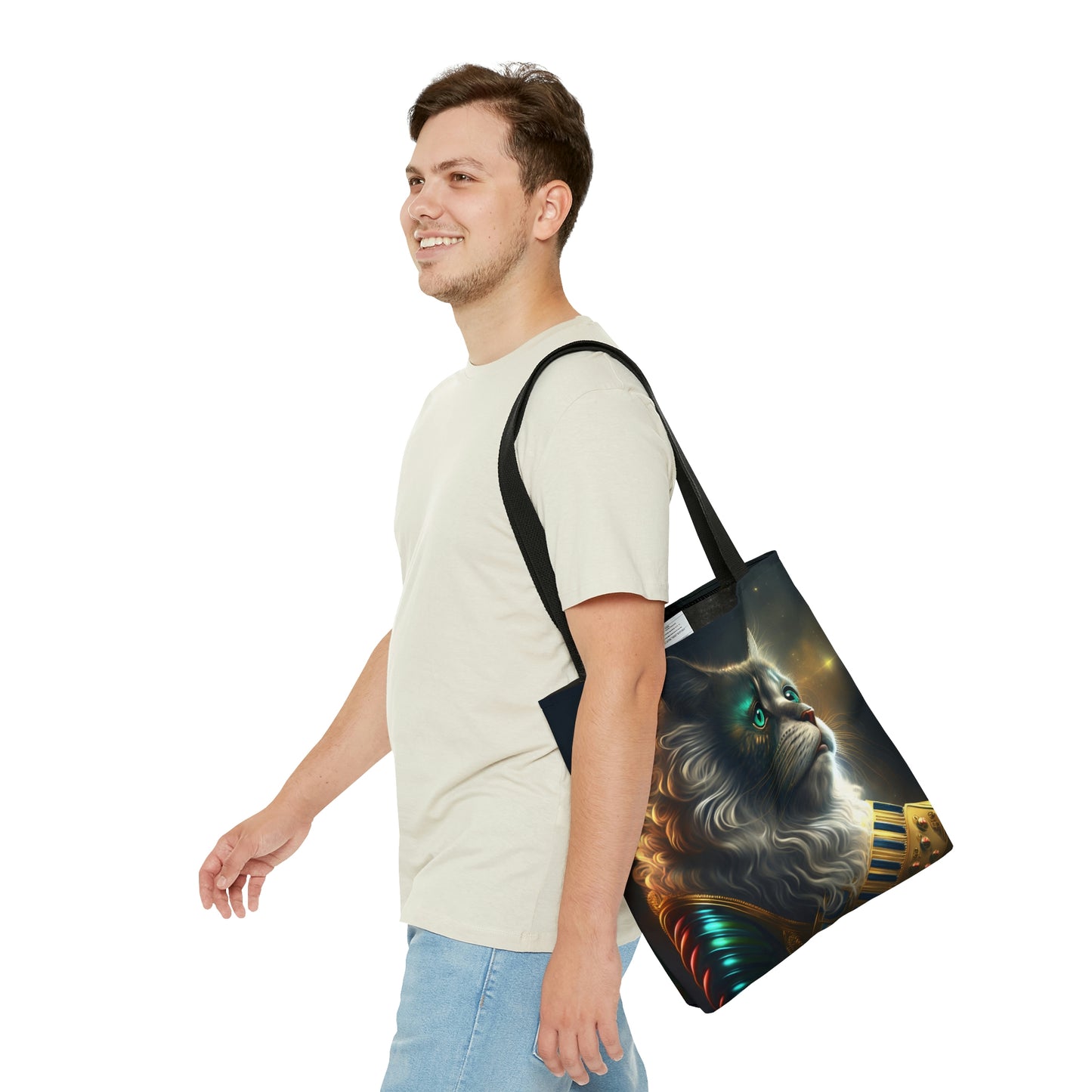 Galactic Kitty Carriers Tote Bag