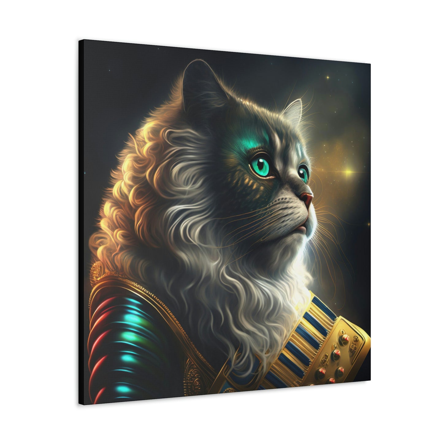 Cosmic Companion Canvas Gallery Wraps