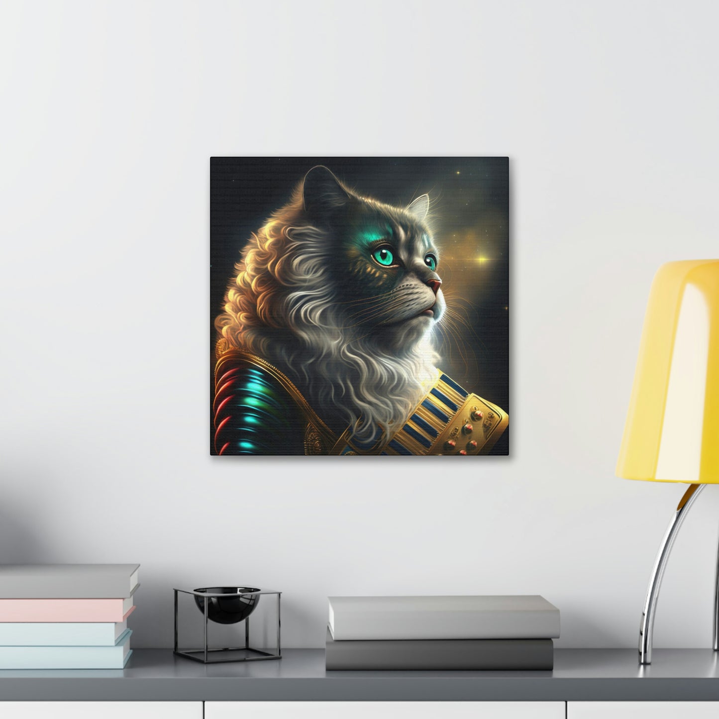 Cosmic Companion Canvas Gallery Wraps