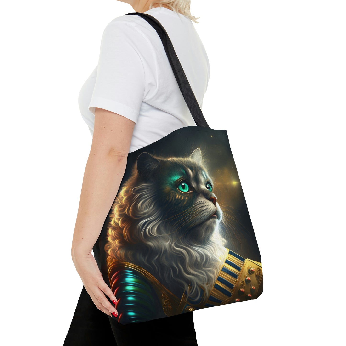 Galactic Kitty Carriers Tote Bag